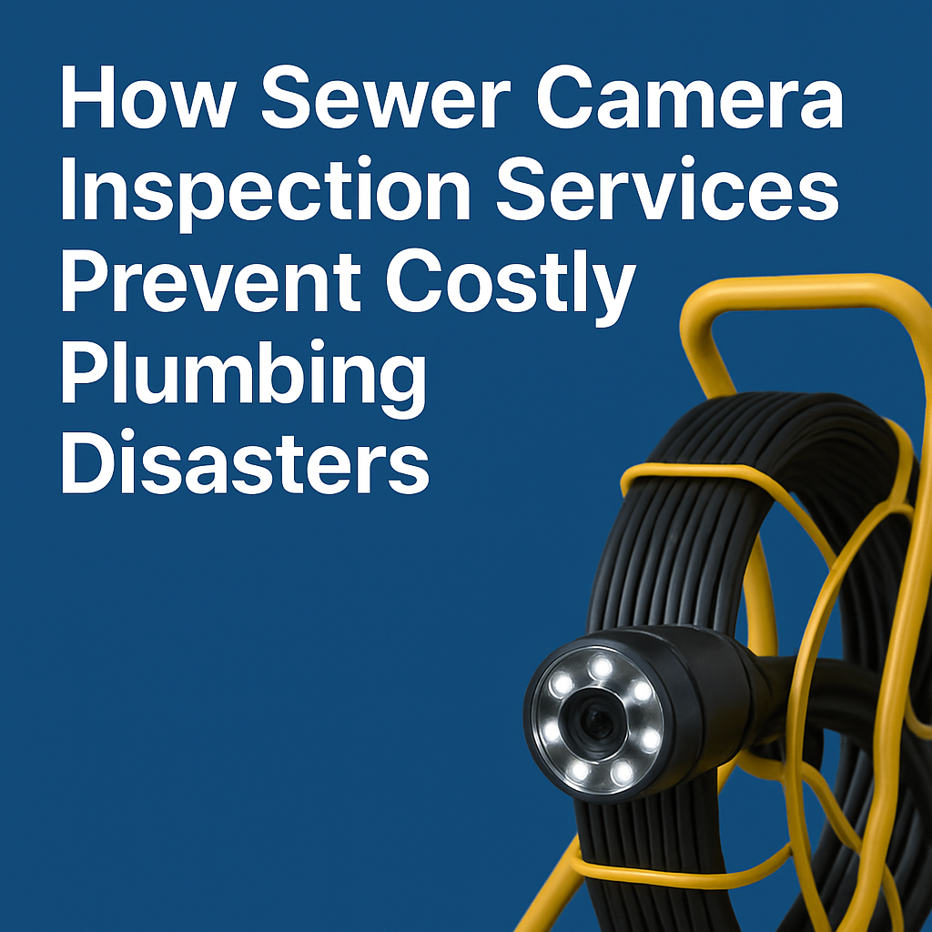 How Sewer Camera Inspection Services Help Prevent Major Plumbing Disasters